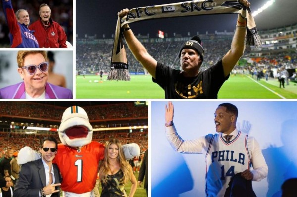 De George Bush hasta Will Smith: Famosos que son o han sido dueños de equipos deportivos