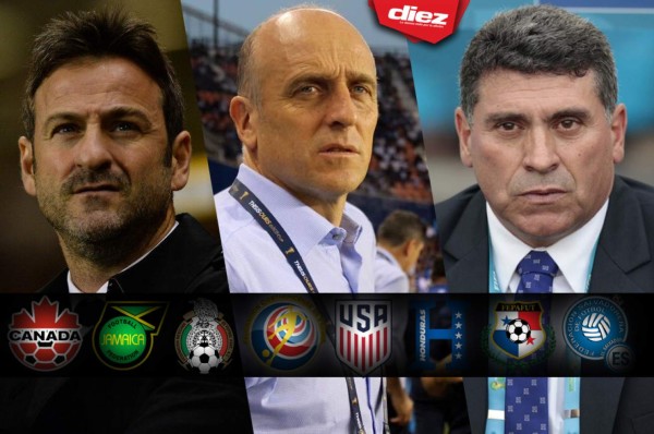 Los ocho técnicos que dirigirán en la Octagonal de Concacaf; dos europeos en lista