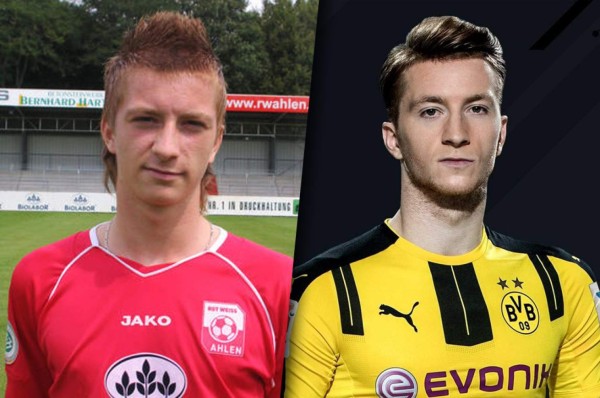 Fotos inéditas: Los cambios físicos de los famosos futbolistas internacionales