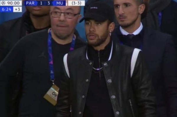 La UEFA abre expediente a Neymar por criticar el arbitraje durante el PSG-United