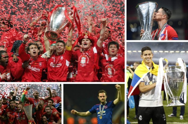 ¡Lista exclusiva! Jugadores que han ganado la Champions y la Europa League