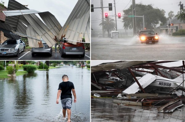 Las terribles imágenes de huracán Harvey en Texas