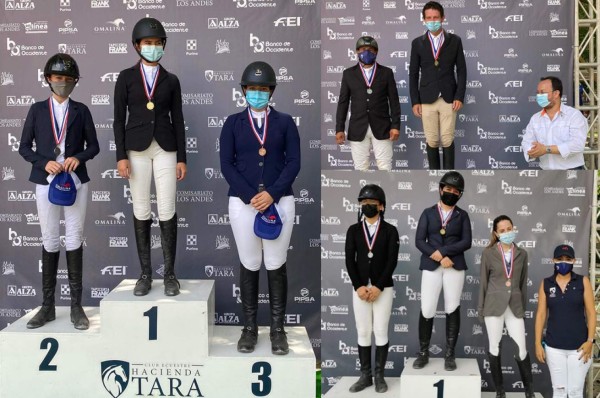 Jinetes hondureños se lucieron en el FEI World Jumping Challenge y Copa Banco de Occidente