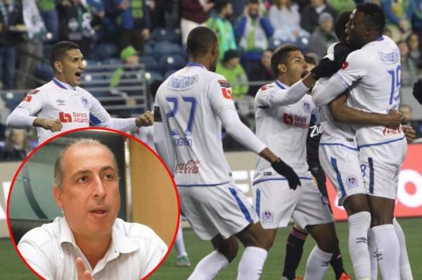 Presidente de Motagua felicita al Olimpia por su hazaña en la Champions de Concacaf