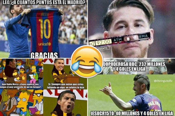 ¡Para seguir riendo! Los nuevos memes del sufrido empate del Atlético contra el Real Madrid