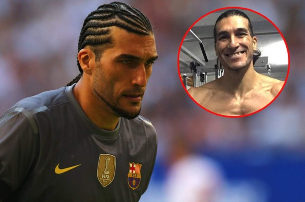 Pinto y su impresionante cambio físico desde que se retiró en el Barcelona