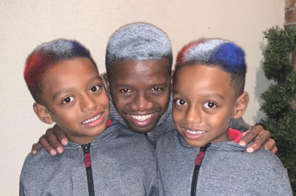 A hijos de Boniek les tiñen el pelo por Olimpia y ellos aseguran que es por Francia siendo Pogba y Mbappé