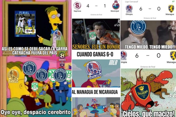 Olimpia golea en la Liga Concacaf y los memes vuelan la red: Motagua y Marathón las víctimas