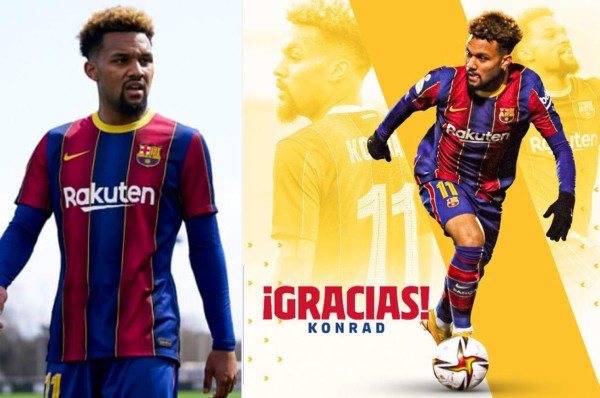 Barcelona anuncia la salida de su promesa estadounidense Konrad de la Fuente y jugará en Francia