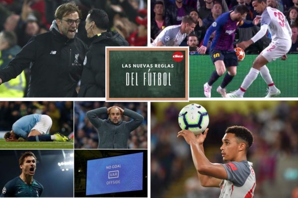 ¡La revolución inicia en la final de Champions! Las 12 nuevas reglas que debutan en el Liverpool-Tottenham