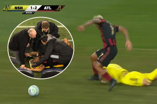 Video: Josef Martínez se rompe el ligamento cruzado en el arranque de la MLS 2020