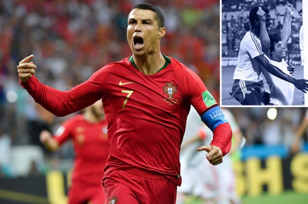 Cristiano Ronaldo rompe récord del hondureño 'Pecho de Águila” Zelaya