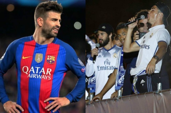 Piqué sobre los insultos del Real Madrid: ''No me molesta para nada''