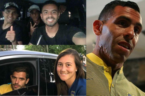 El asado que organizó Tévez para sus compañeros de Boca Juniors previo a la final