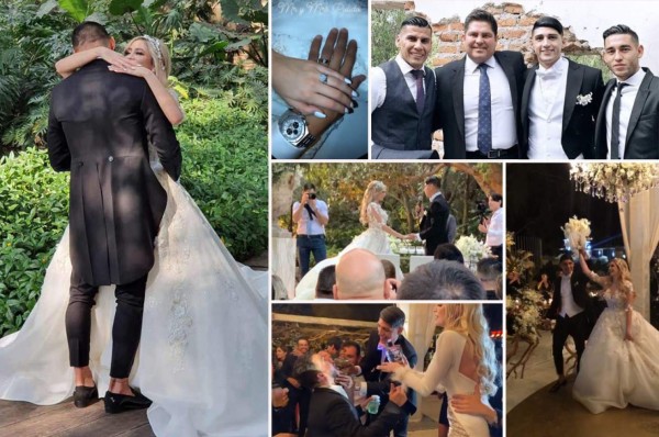 Así fue la boda de Alan Pulido con la hermosa Ileana Salas en Guadalajara