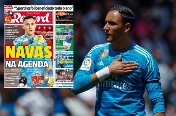 Record: El Benfica de Portugal hará una oferta por Keylor Navas