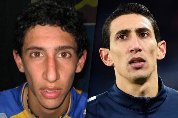 Fotos inéditas: Los cambios físicos de los famosos futbolistas internacionales