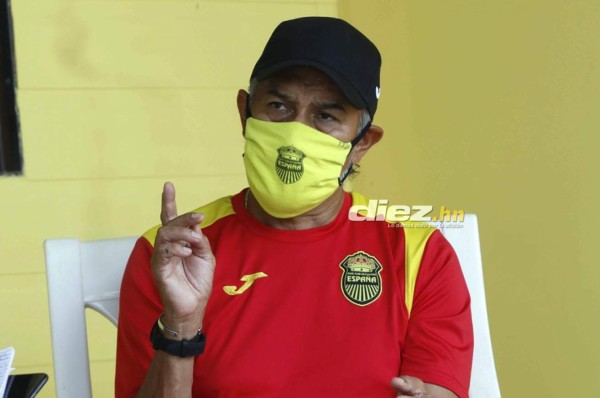 'Potro' Gutiérrez analiza el inicio del torneo con Real España y habla de más fichajes