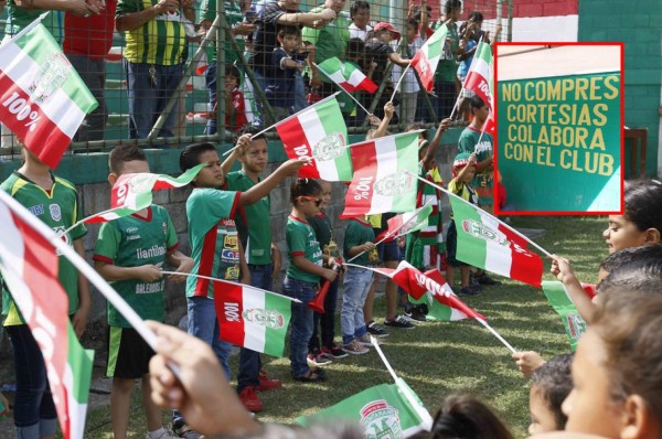 La petición de Marathón: No compres cortesías, colabora con el club