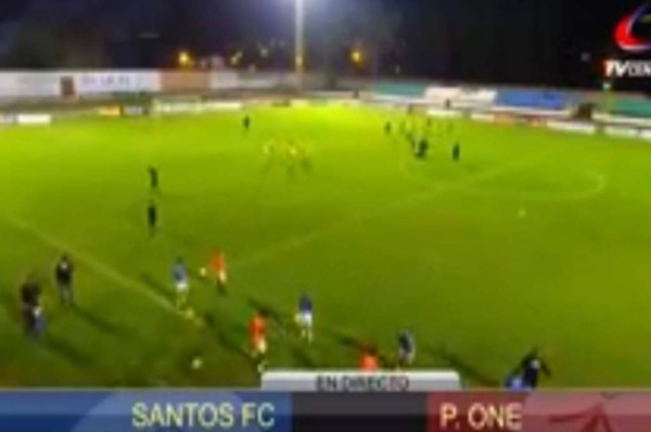 Santos FC empata ante Parrillas One y se mete a semifinales en la Liga de Ascenso de Honduras