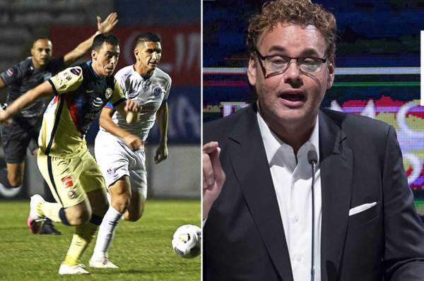 La dura crítica de David Faitelson tras ver el Olimpia-América en Champions de Concacaf