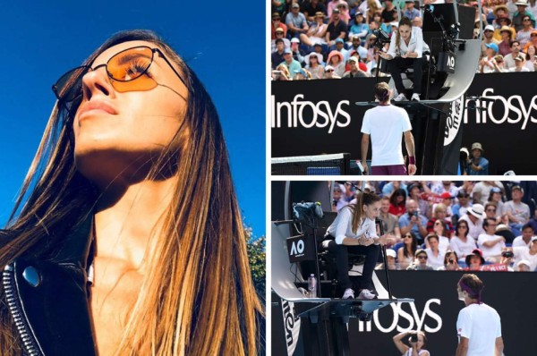 Marijana Veljovic, la jueza que discutió con el tenista Roger Federer y se hizo viral