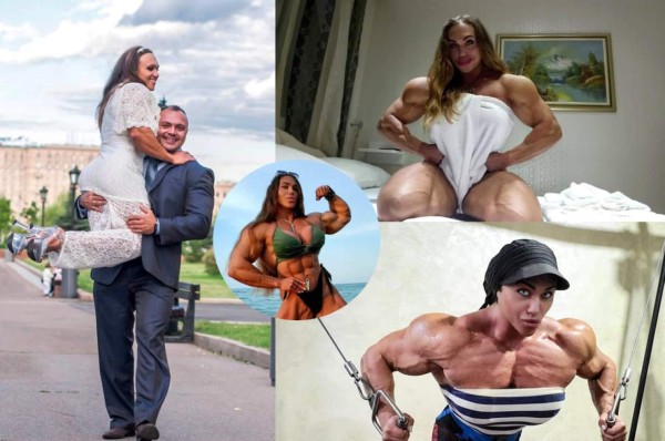 FOTOS: Natalya Kuznetsova, la culturista rusa con bíceps más grande que los de su esposo&nbsp;&nbsp;&nbsp;