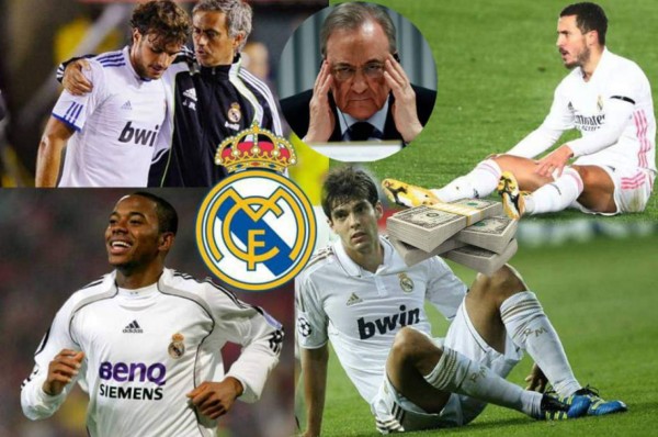 Uno tuvo problemas cardíacos y otro sobrepeso: Los peores fichajes del Real Madrid bajo el mando de Florentino Pérez