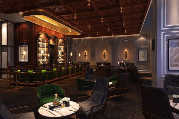 ¡De lujo! Así es el primer hotel del mundo completamente bañado en oro de 24 kilates