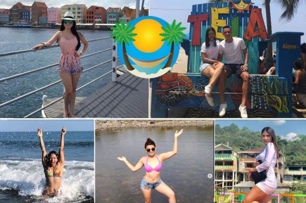 Así la pasan en el verano 2019 los jugadores y famosos de Honduras