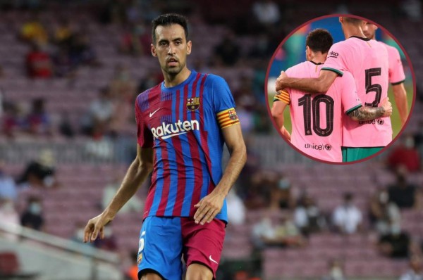 Busquets revela que quedó en shock tras la salida de Lionel Messi del FC Barcelona