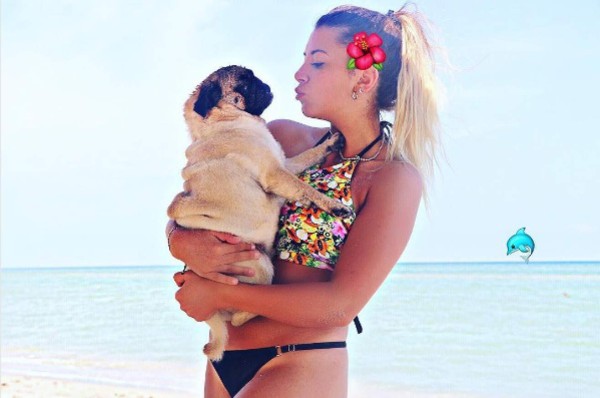 Mayra Mohamed, la bella hija del técnico del Monterrey de México