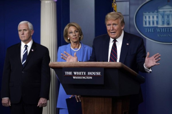 Estados Unidos supera los 100.000 casos oficialmente declarados de coronavirus