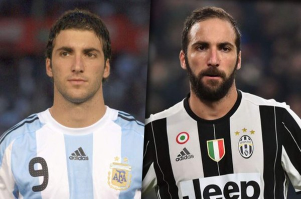 ¡Irreconocibles! Así lucían estos futbolistas sin barba