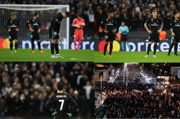 Lo que no se vio en tv: Las 'caras largas' de CR7 y de todo el Madrid en Wembley