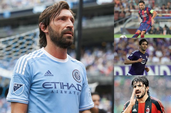 ¡PUROS CRACKS! Andrea Pirlo reveló su once ideal