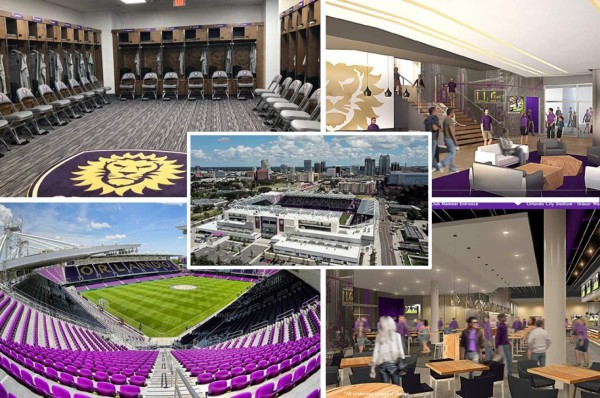 ¡Una joya de $115 millones! Los lujos del Exploria Stadium de Orlando donde se jugará el Olimpia-Montreal