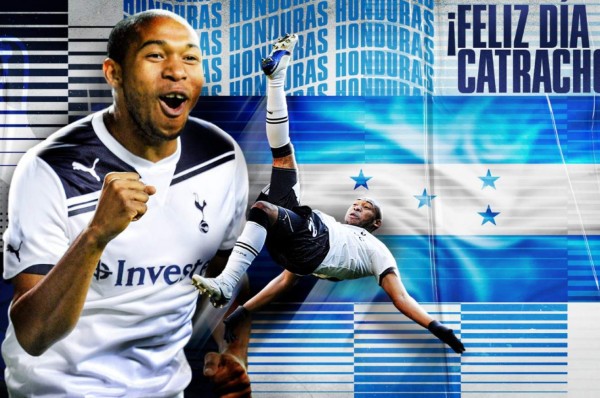 Tottenham no se olvida y felicita a Wilson Palacios por la independencia patria de Honduras