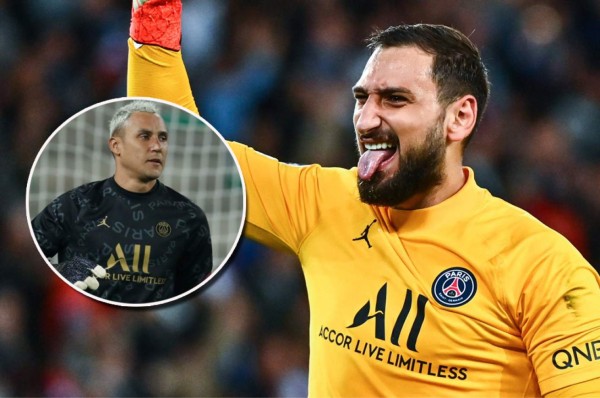 Donnarumma aclara su situación con Keylor Navas en el PSG: ''Me reí mucho, no me voy a ir del club''