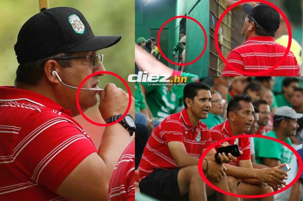 FOTOS: Así se comunicó Héctor Vargas con Luis Ayala para poder dirigir