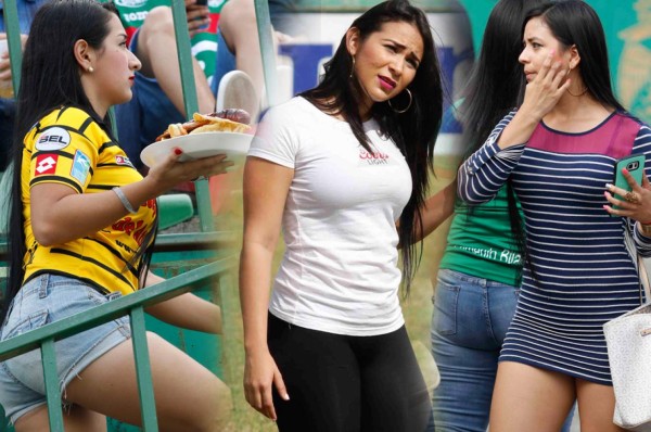 ¡QUÉ LINDAS! Las chicas que se robaron el show en el Marathón vs Real España