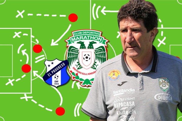 ¿Y Palermo? El 11 que presentaría Marathón para su debut en el Apertura contra Honduras Progreso