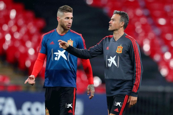 Luis Enrique y las palabras que enamorarán al capitán madridista Sergio Ramos