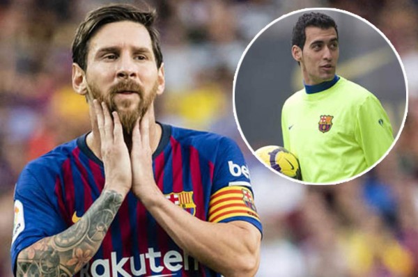 Messi y su único comentario cuando vio entrenar a Busquets por primera vez