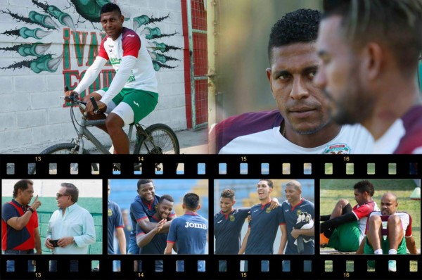 ¡En bicicleta y gozando! Así viven Marathón y Real España las horas previas al clásico sampedrano