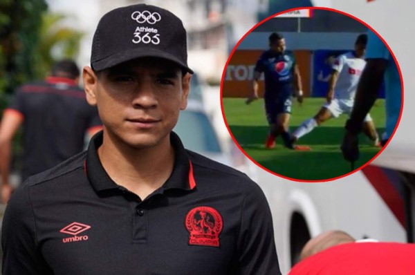 Carlos Pineda aclara su expulsión ante Motagua y pide perdón: ''No fue mi intención lastimarlo''