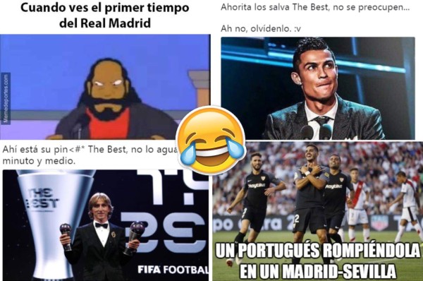Memes: Hacen pedazos al Real Madrid tras caer goleado ante el Sevilla