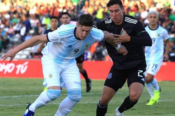 Frío comienzo para México en amistoso ante Argentina de cara al Preolímpico 2020