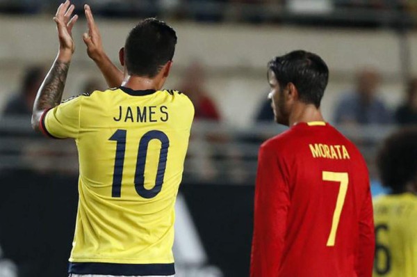 Morata sobre James: 'Igual somos compañeros el año que viene'