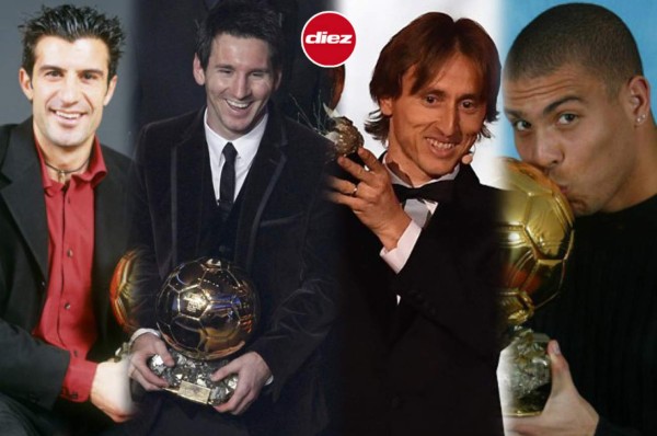 TOP: Las últimas 20 figuras que ganaron el prestigioso Balón de Oro